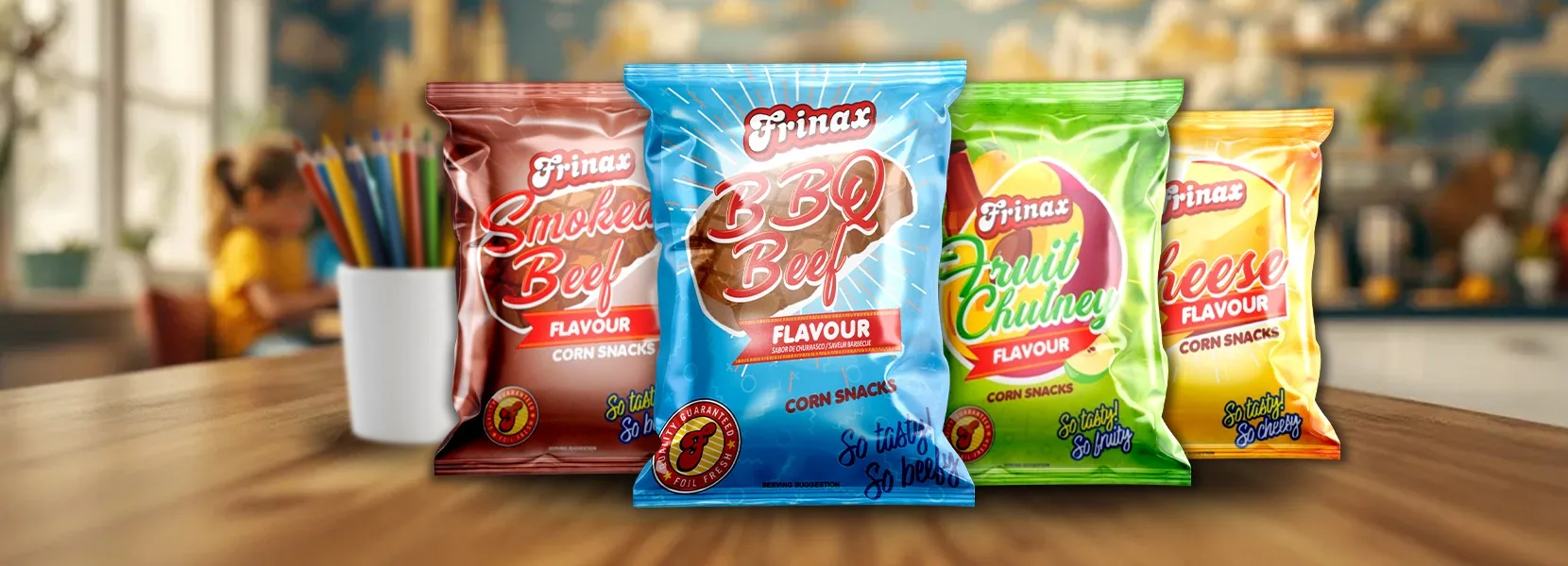 Frinax snack range