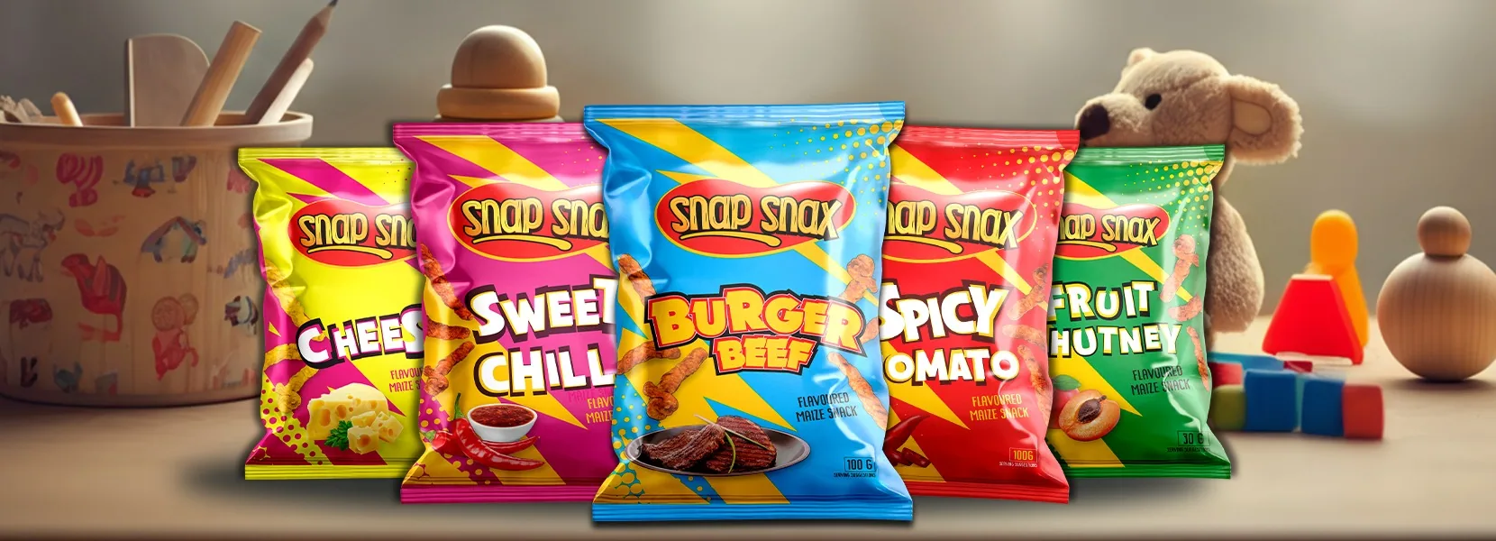 Snap Snax snack range