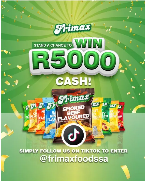 Frimax R5000 Cash TikTok competition artwork
